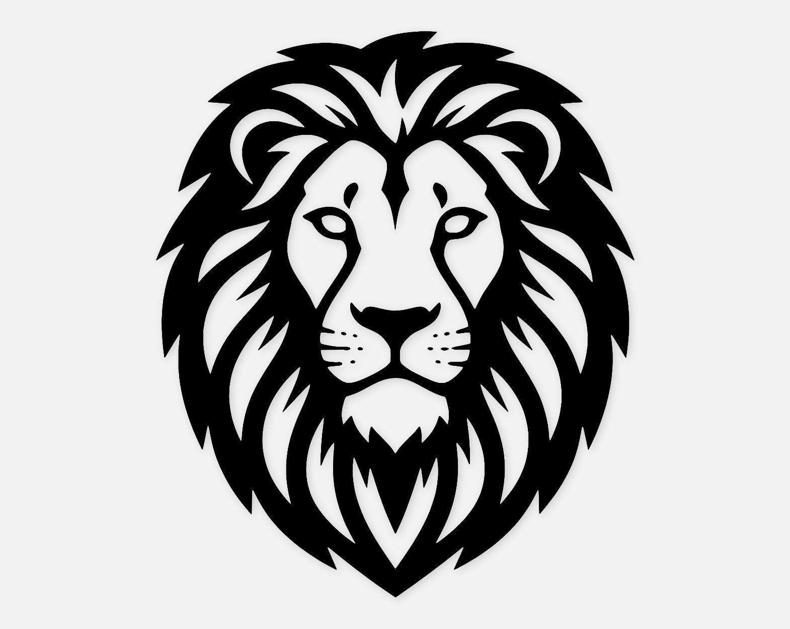 Lion Silhouette Svg Png: Cut Ready Digital Design for Cricut Silhouette ...