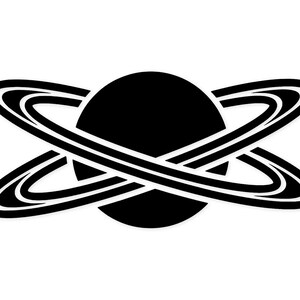 Simple Planet Icon Svg Png: Bold Design for T-shirts - Etsy
