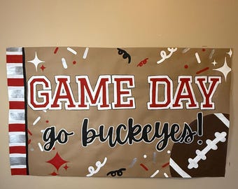 Game Day Painted Banner