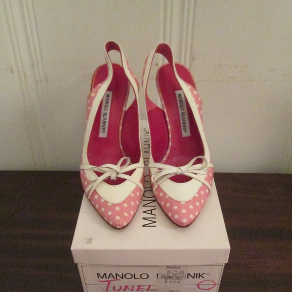 Polka Dot Pumps - Etsy