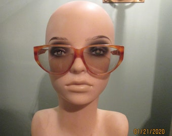 Vintage Gianfranco Ferre X Large Brown Eyeglasses