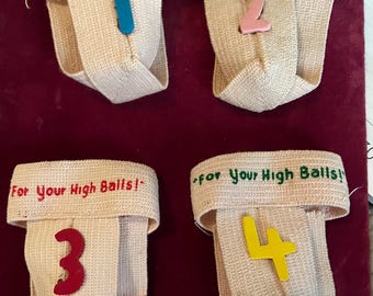 Vintage 1950s Funny Jock Strap Coasters High Ballers In Box