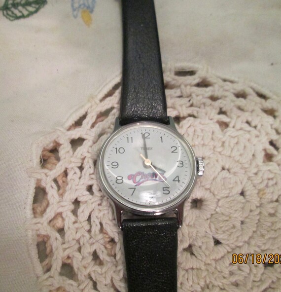 Vintage Cheers TV Show Small Wristwatch Ladies Wi… - image 9