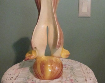 1940s Maddux Birds Vase / 2 Birds Double Vase / Extremely Rare