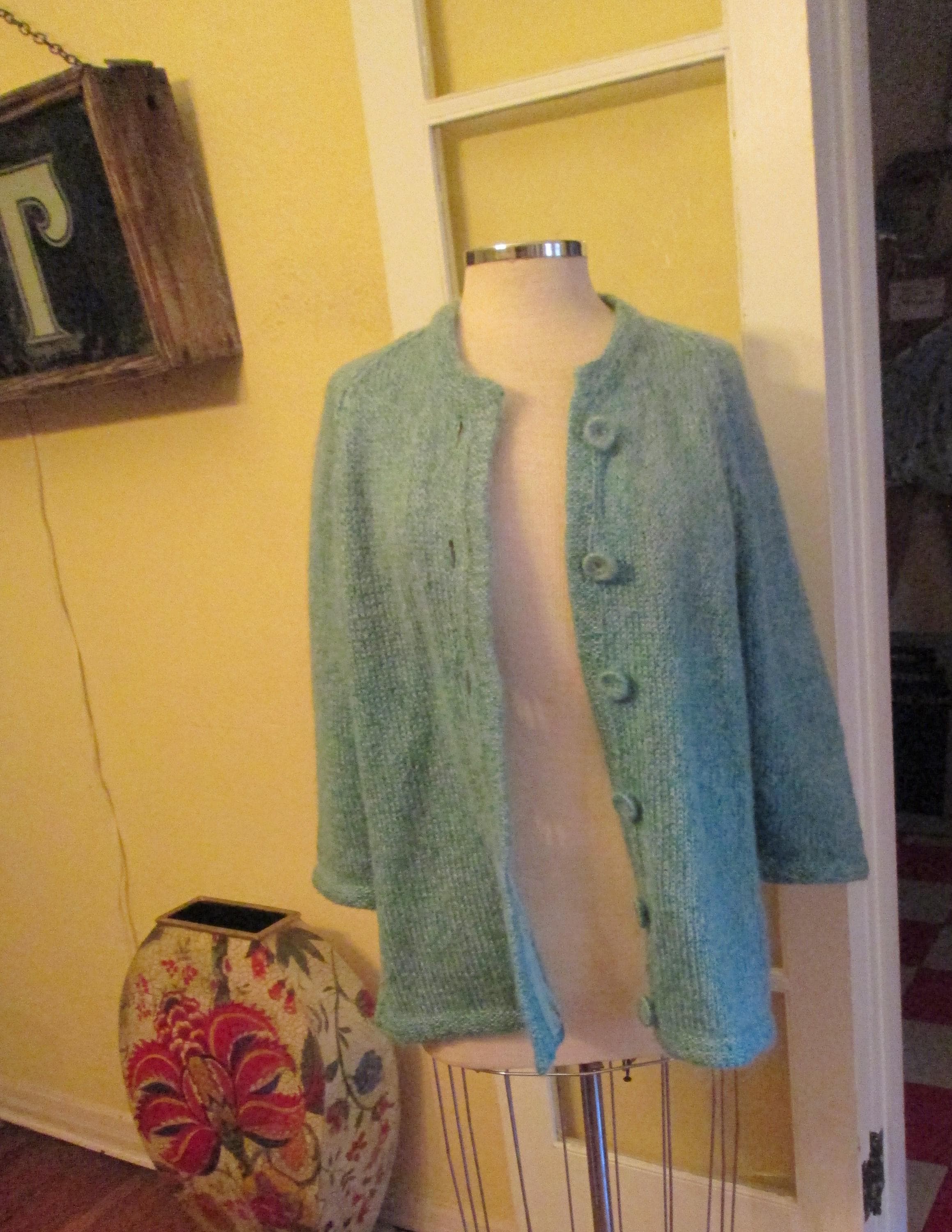 Vintage Mohair Cardigan - Etsy