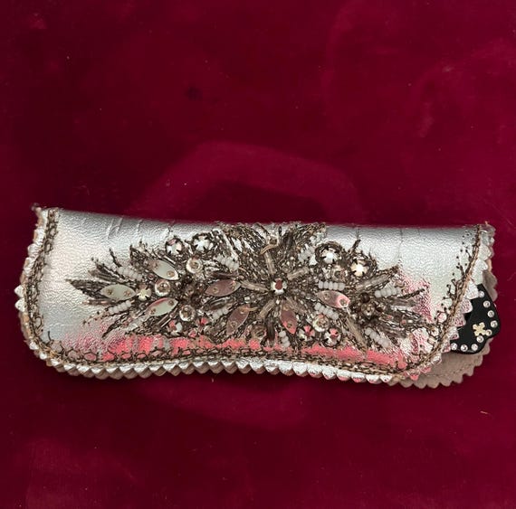 Mid Century Cat Eye Lorgnette Opera Glasses - image 5