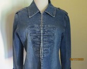 Vintage Women Denim Jacket Really Cute Size 10