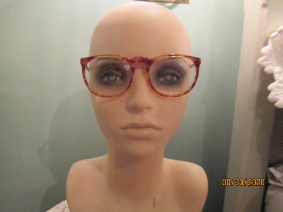 Rare Vogart Eyeglasses Unisex Tortoise Shell Italy - image 1