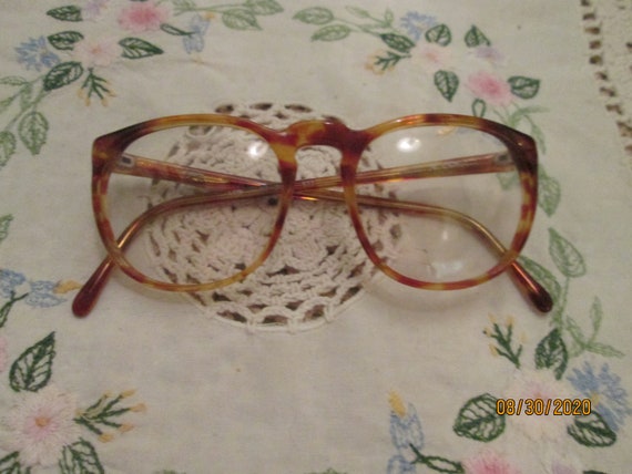 Rare Vogart Eyeglasses Unisex Tortoise Shell Italy - image 3
