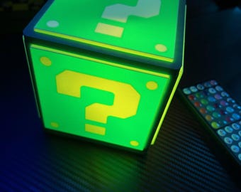 Super Mario Mystery Box LED Light Box