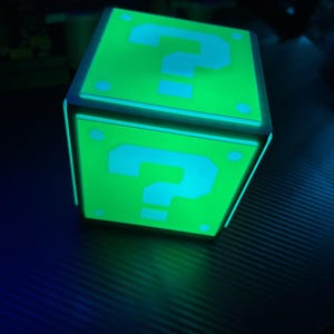 Super Mario Mystery Box LED Light Box bild 3