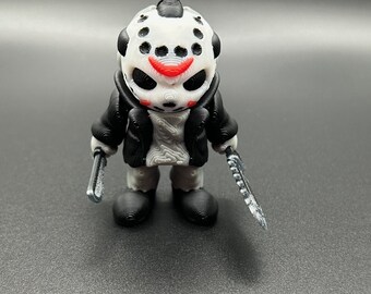Shy Guy Jason Mask Figurine: 3D Printed Horror Crossover - Gamer