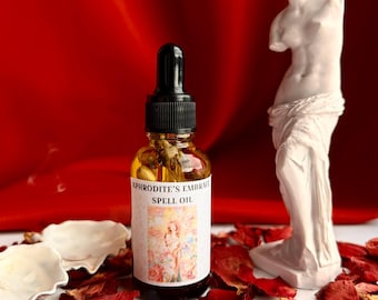 Aceite Abrazo de Afrodita - Atracción amorosa, belleza, energía seductora