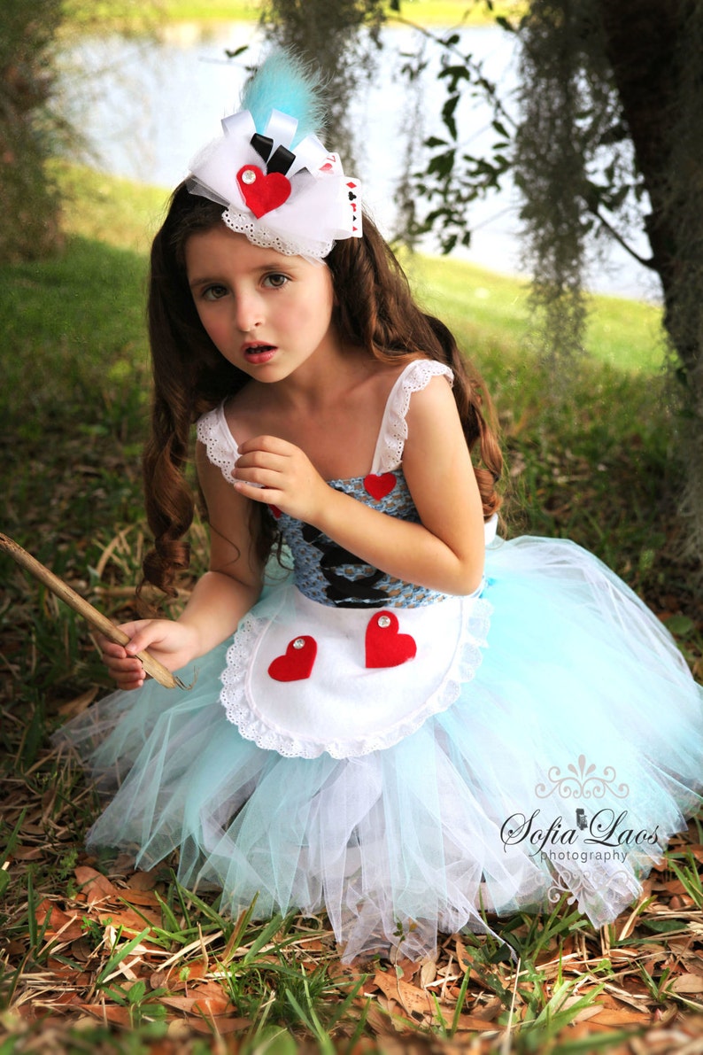 Alice in Wonderland inspired dress Etsy