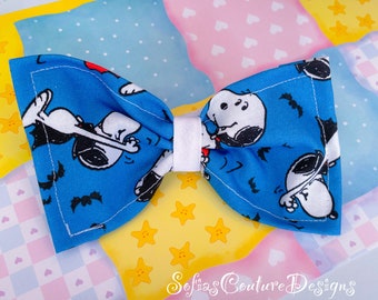 Ready to ship Snoopy Pet bow ties for dogs or cats attachable to collar