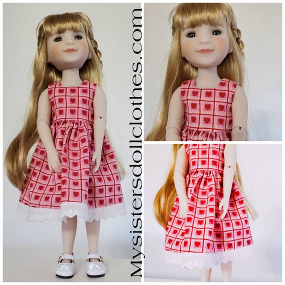 Red Heart Dress Dress for Ruby Red and Wellie