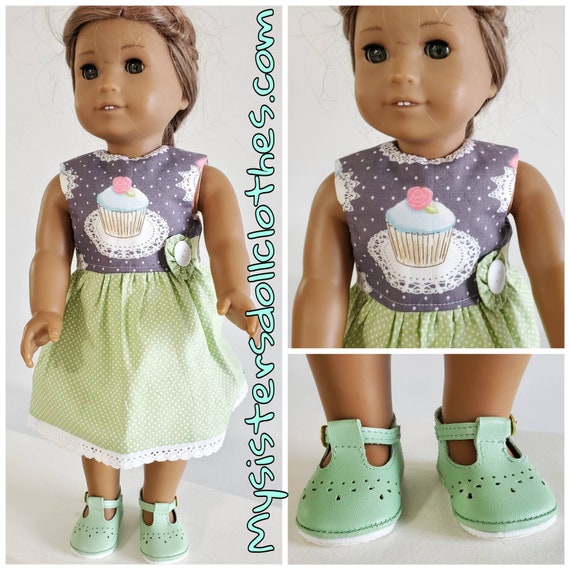 2 Piece...Cupcake Dress and Shoes American Made.