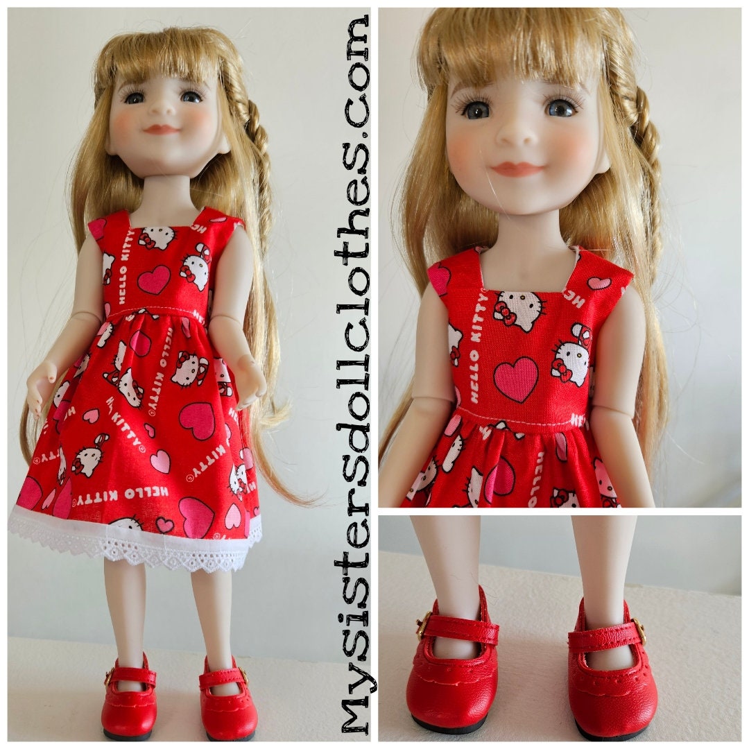 Hearts Everywhere Made for Wellie Wishers, America and Ruby Dolls - Etsy