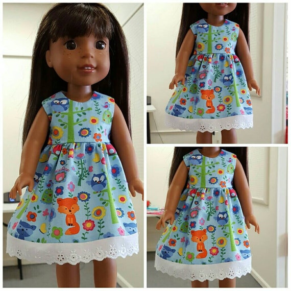 Woodland Creatures Fox Wellie Wisher, Disney Toddler Doll Dresses