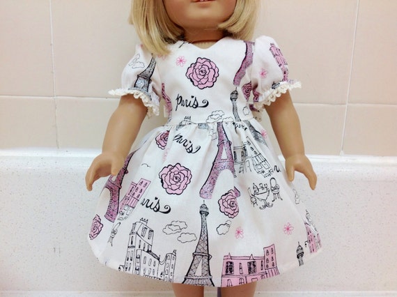 18 Inch Doll Paris Dress Grace Handmade American