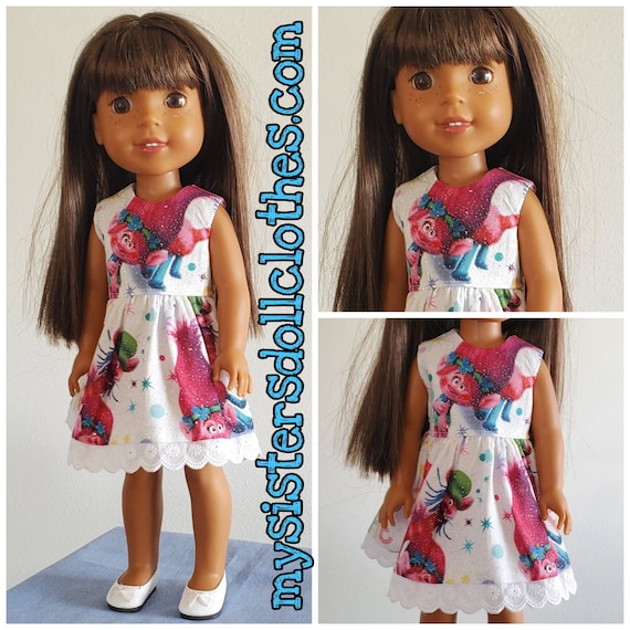 Troll Dress for the 14.5 Inch Doll Wisher