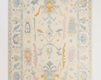 Available Turkish Handmade Knotted Woolen Area Rug for Bedroom Livingroom Office Oriental Rugs, 5x8, 6x9, 8x10, 9x12, 10x14, 12x15 Size,