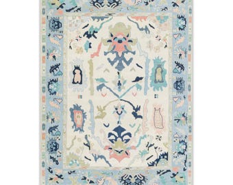 Available Turkish Handmade Knotted Woolen Area Rug for Bedroom Livingroom Office Oriental Rugs, 5x8, 6x9, 8x10, 9x12, 10x14, 12x15 Size,