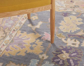 Available Turkish Handmade Knotted Woolen Area Rug for Bedroom Livingroom Office Oriental Rugs, 5x8, 6x9, 8x10, 9x12, 10x14, 12x15 Size,