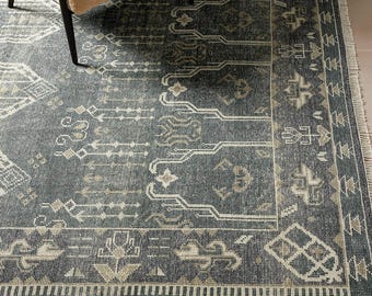 Alfombra de lana anudada hecha a mano turca disponible para dormitorio, sala de estar, oficina, alfombras orientales, tamaños 5x8, 6x9, 8x10, 9x12, 10x14, 12x15.