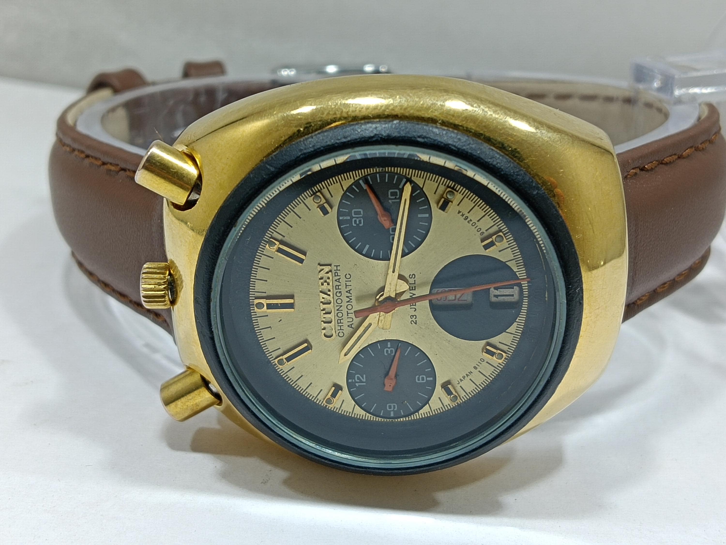 Citizen ブルヘッド ヴィンテージレア Citizen bullhead chronograph - Etsy 日本