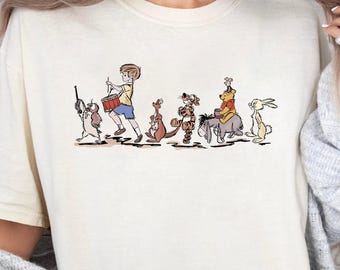 Winnie The Pooh Shirt, Pooh And Friends Tee, Disney Trip shirt, Magic Kingdom tee, Winnie The Pooh Parade, Disney world shirt, wdw shirt.