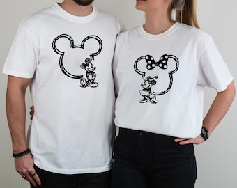 Disney Mickey Minnie Valentine Shirt Disney Couple WDW Disneyland Sweethearts Disneyland Shirt Magic Kingdom Shirt Disney world.