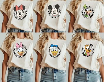 Comfort color Disney Trip shirt, Mickey and Friends Tees, Disney Family Vacation Shirt, Disney  Characters Shirt, Magic kingdom shirt.