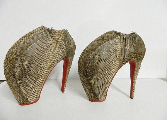 Fancy owning a pair of McQueen's Armadillo boots? | Dazed