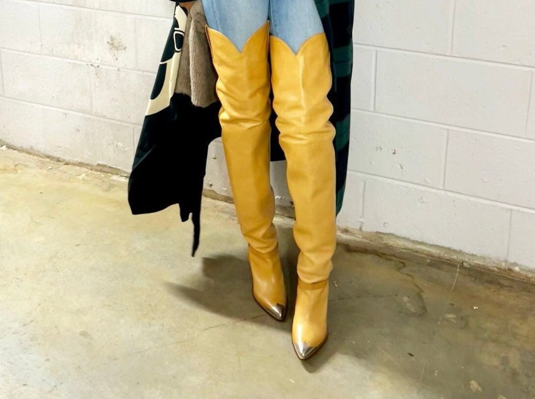COPY Long Thigh High Boots