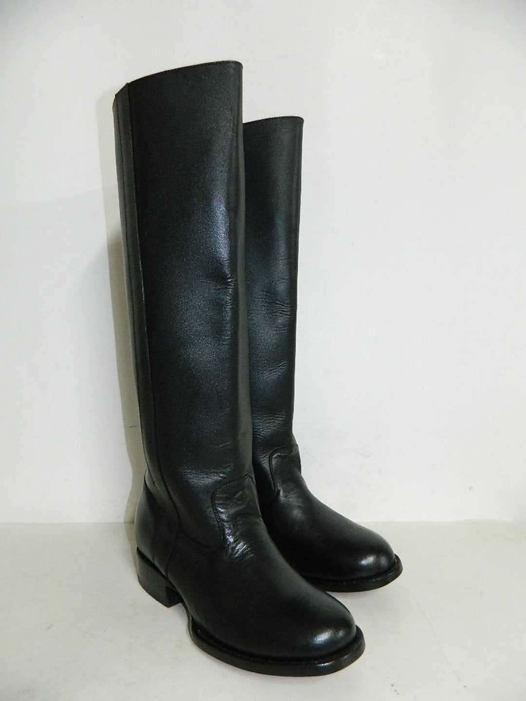 Woman Made to Order 16 to 22 Inch Tall Roper Boots With Back - Etsy