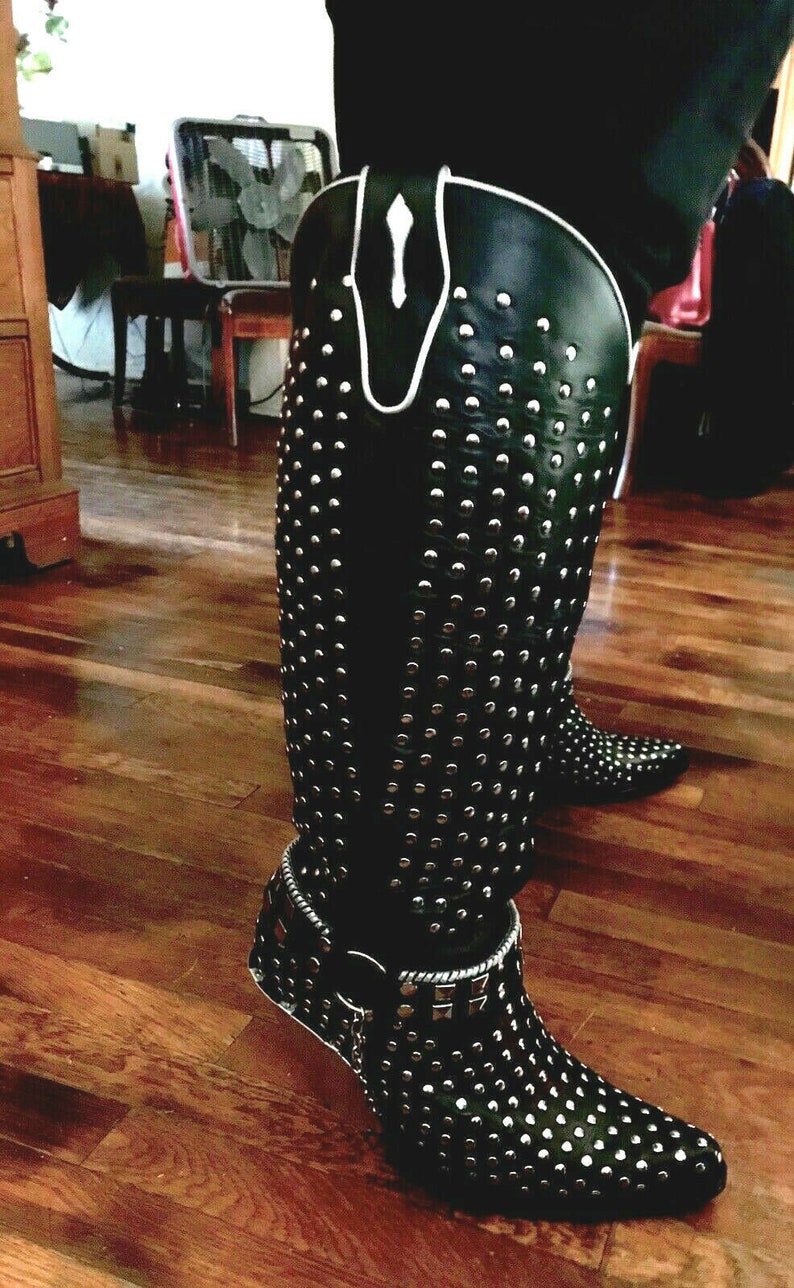 cowboy boots with studs