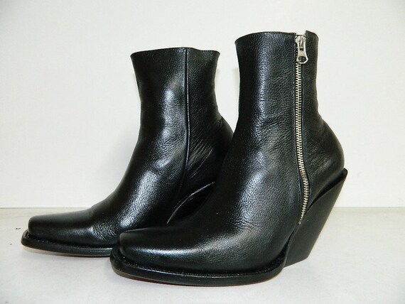 Made to Ordeer Ankle Boots in Genuine Full Grain Leather and - Etsy