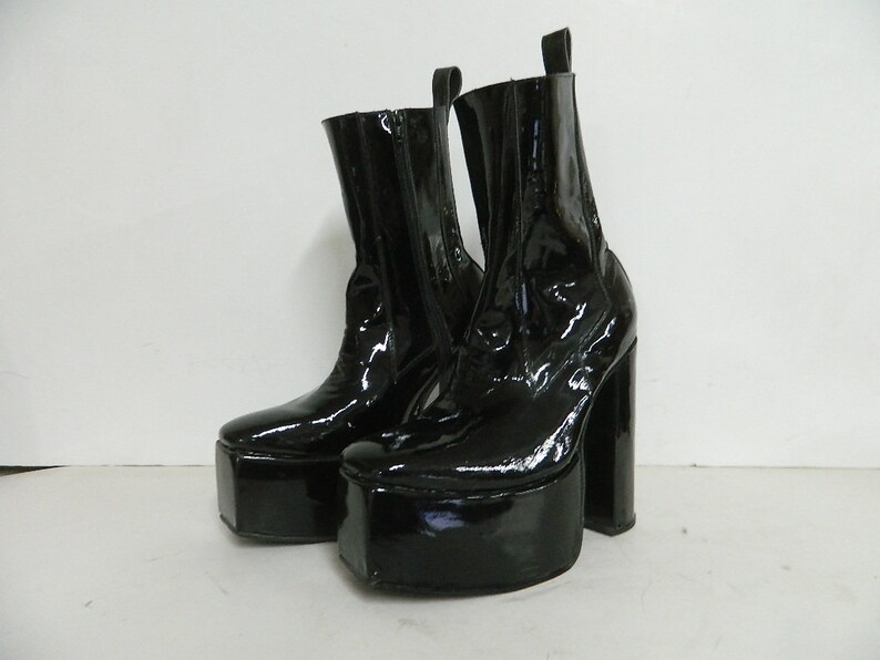 3inch platform boots