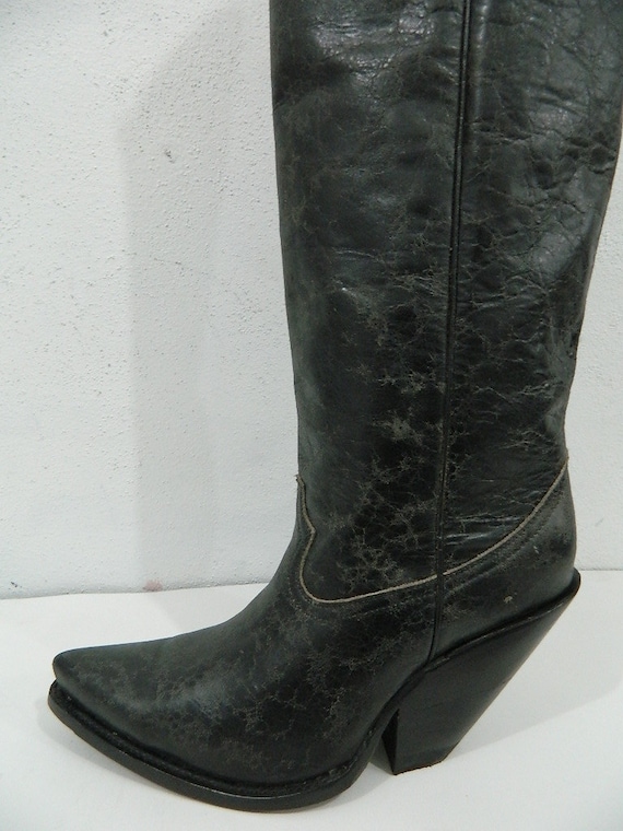 tall roper boots