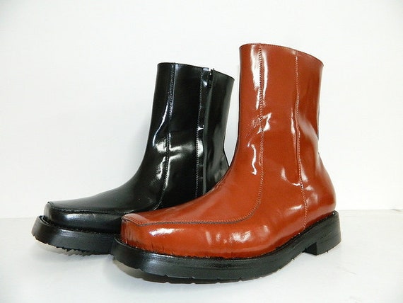bottines homme bout carré