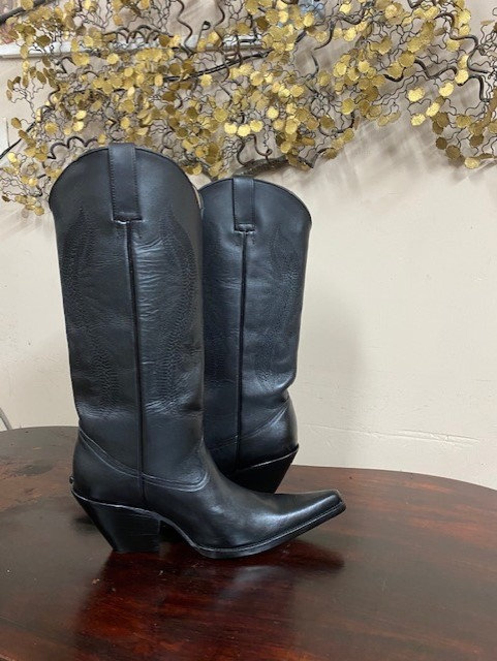 Sharp toe cowboy boots in stock all sizes available to ship | Etsy