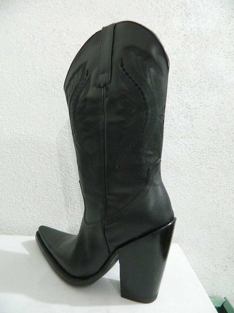 mens boots 3 inch heel