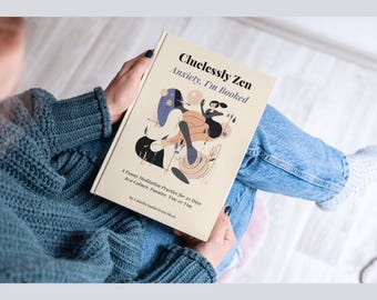 Funny Meditation Book for Anxiety | 30-Day Micro-Meditations