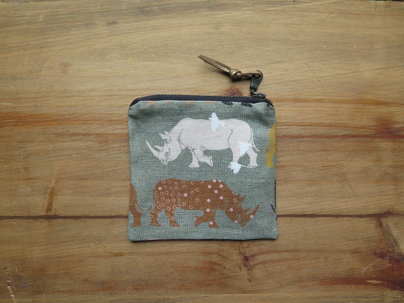 Pouch Rhino Coin Purse