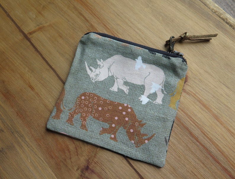 Pouch Rhino Coin Purse
