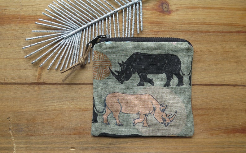 Pouch Rhino Coin Purse