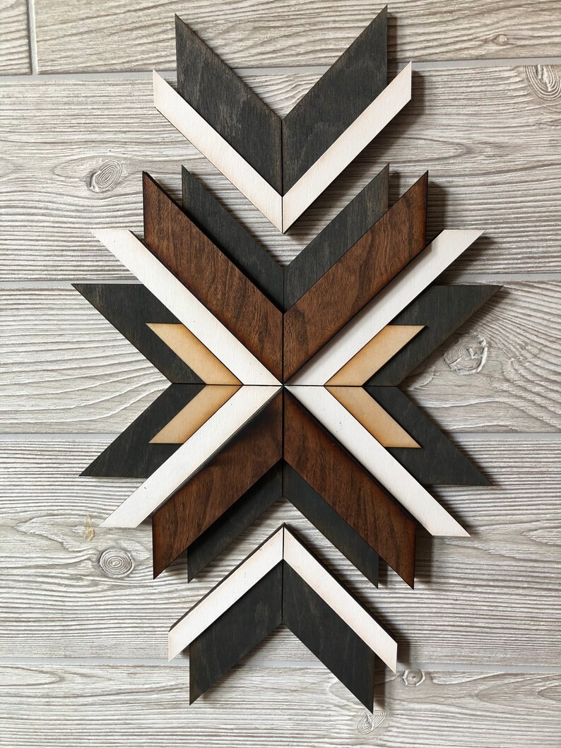 Wood wall art SVG laser file pattern Glowforge CNC wood | Etsy