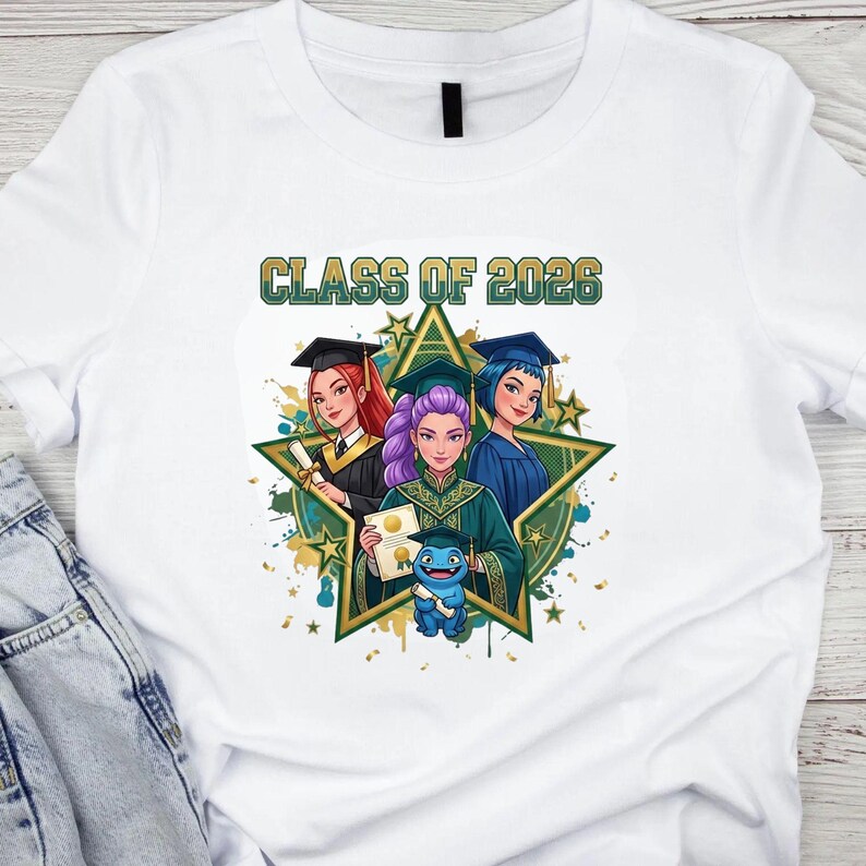 Huntrix Graduation Cap Huntrix Kpop Demon Hunters Graduation Png,kpop Idol Group Design, Saja ...