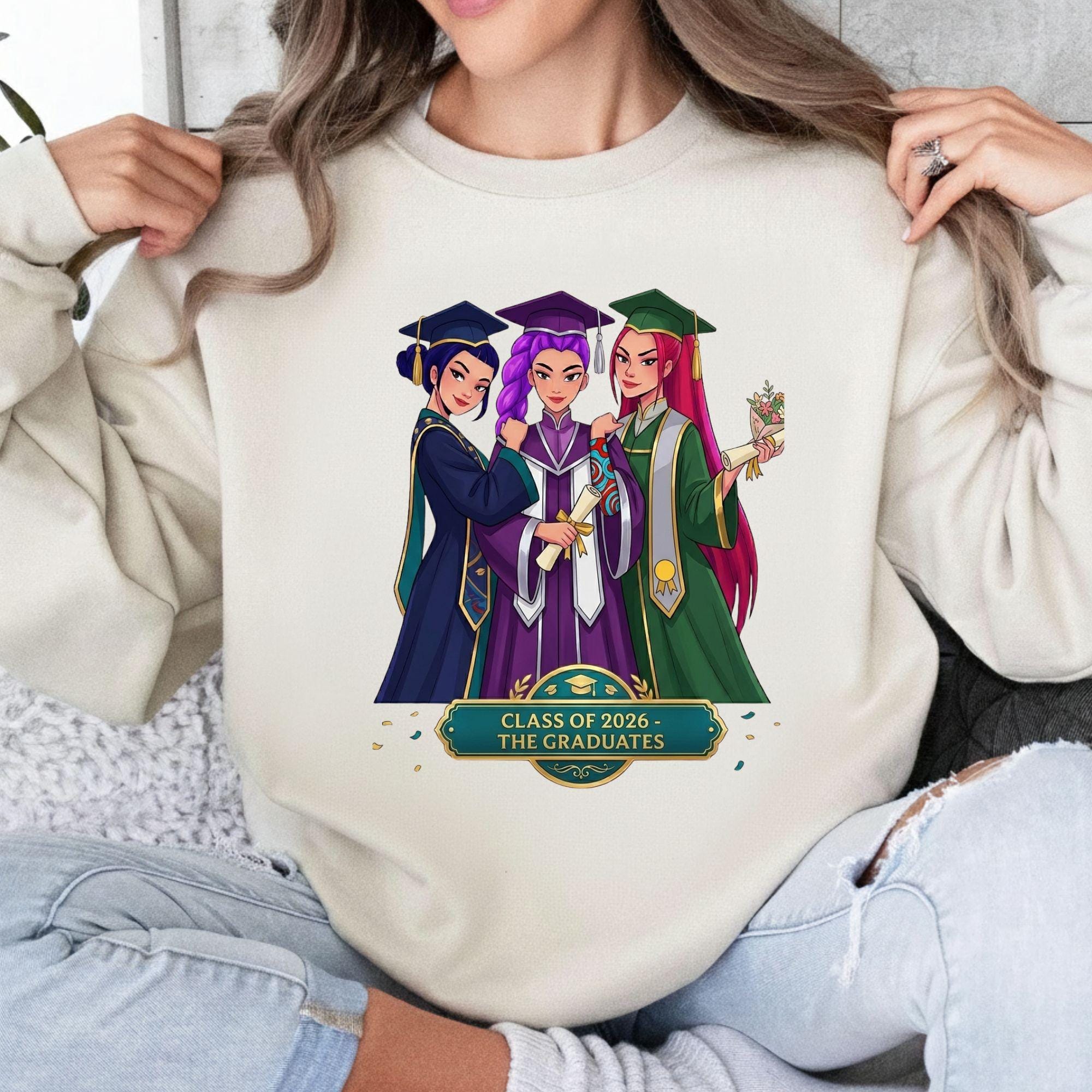 Huntrix Graduation Cap Huntrix Kpop Demon Hunters Graduation Png,kpop Idol Group Design, Saja ...